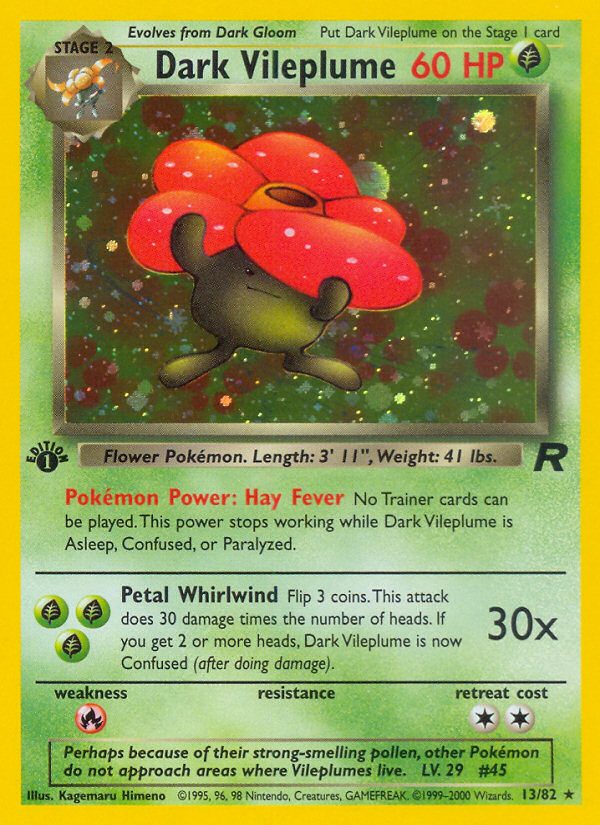 Dark Vileplume - Team Rocket SET-13