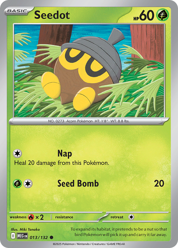 Seedot - Mega Evolution SET-13