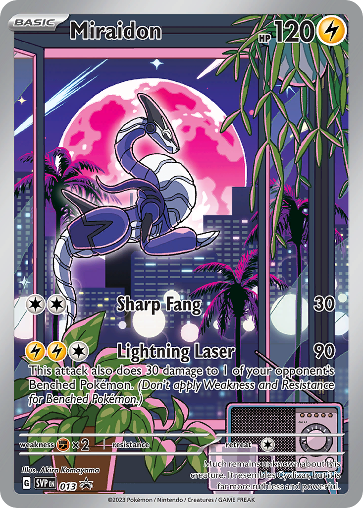 Miraidon - Scarlet & Violet Black Star Promos SET-13