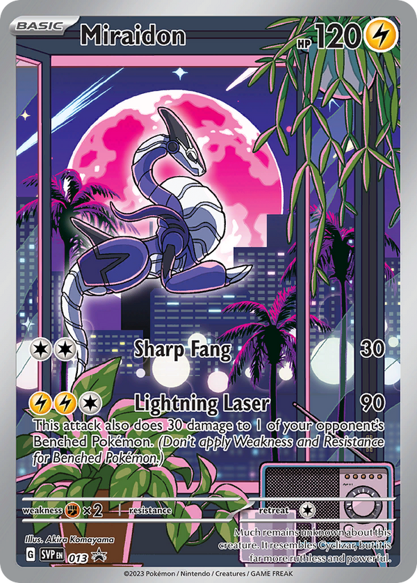 Miraidon - Scarlet & Violet Black Star Promos SET-13