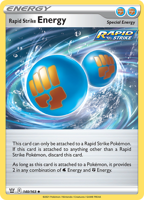 Rapid Strike Energy - Battle Styles SET-140