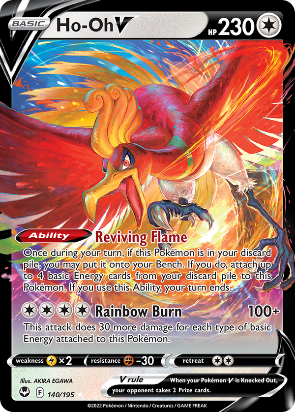 Ho-Oh V - Silver Tempest SET-140