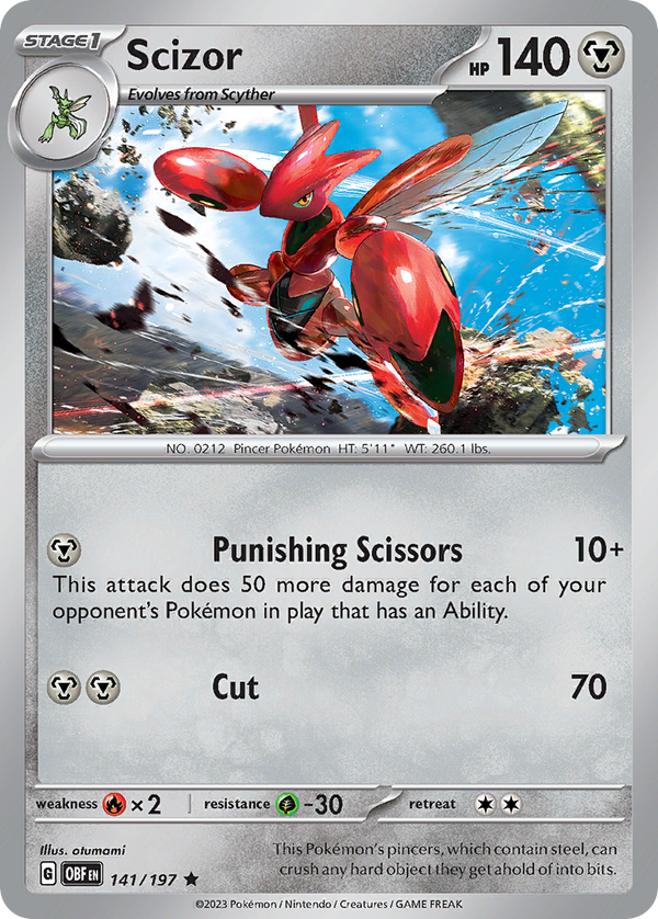 Scizor - Obsidian Flames SET-141