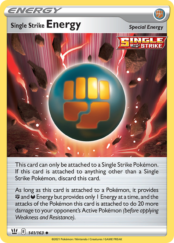Single Strike Energy - Battle Styles SET-141