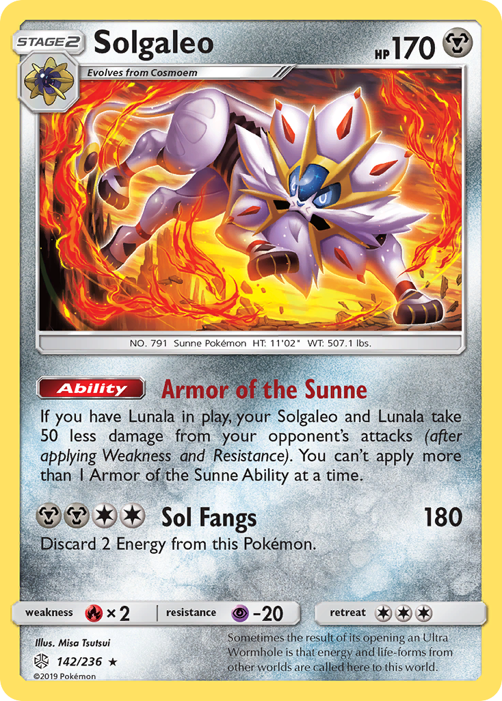 Solgaleo - Cosmic Eclipse SET-142