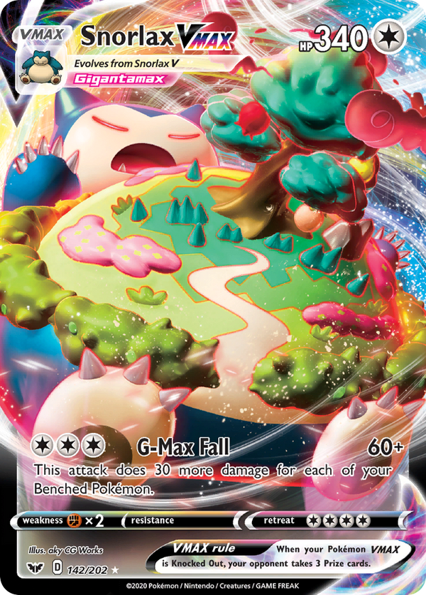 Snorlax VMAX - Sword & Shield SET-142