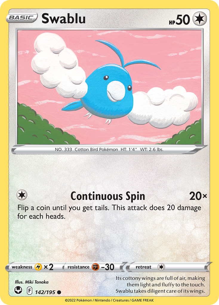 Swablu - Silver Tempest SET-142