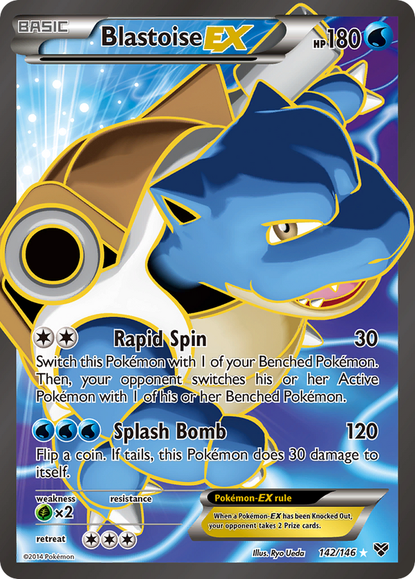 Blastoise-EX - XY SET-142