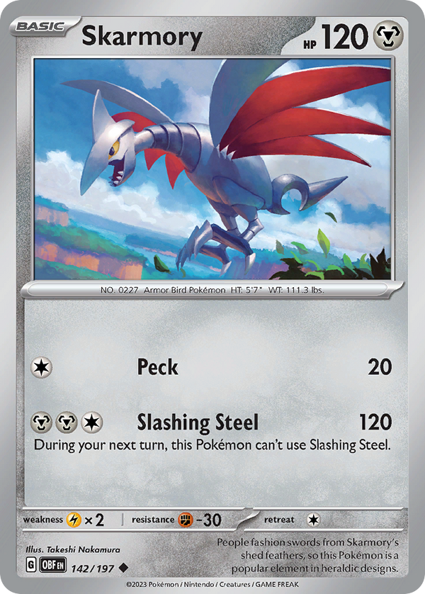 Skarmory - Obsidian Flames SET-142