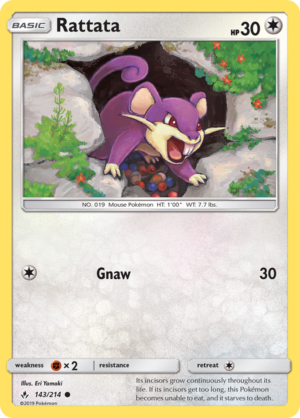 Rattata - Unbroken Bonds SET-143