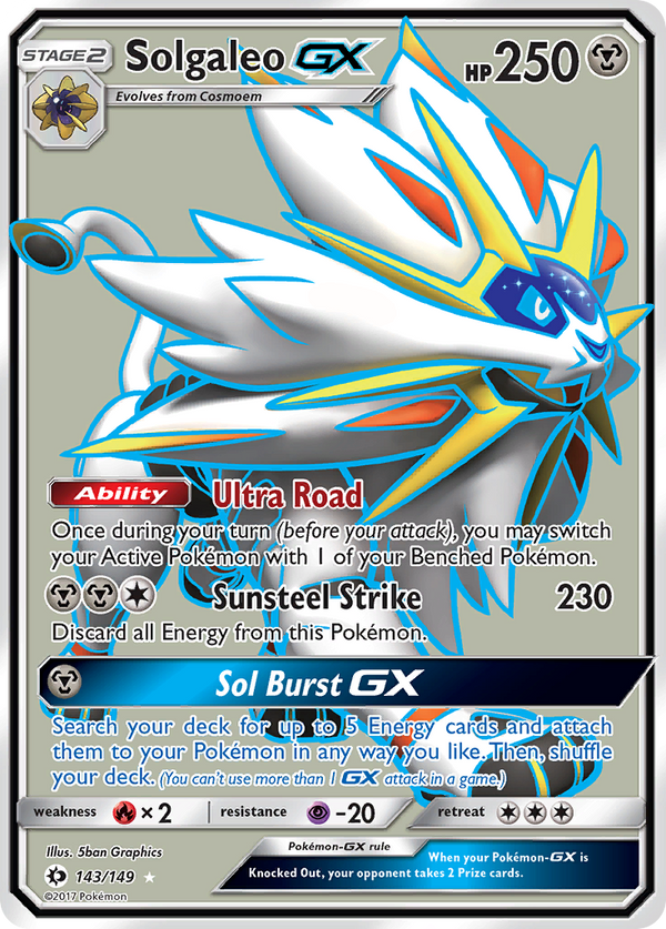 Solgaleo-GX - Sun & Moon SET-143