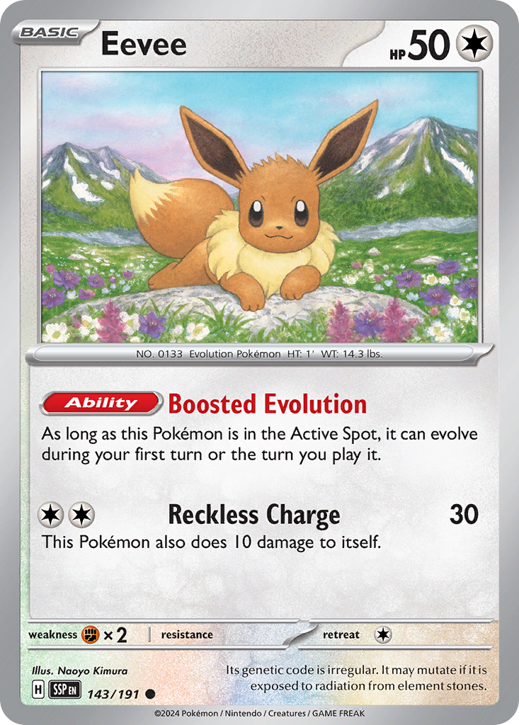 Eevee - Surging Sparks SET-143