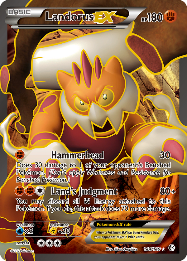 Landorus-EX - Boundaries Crossed SET-144