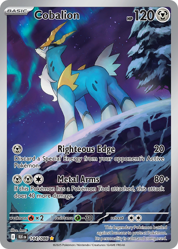 Cobalion - Black Bolt SET-144