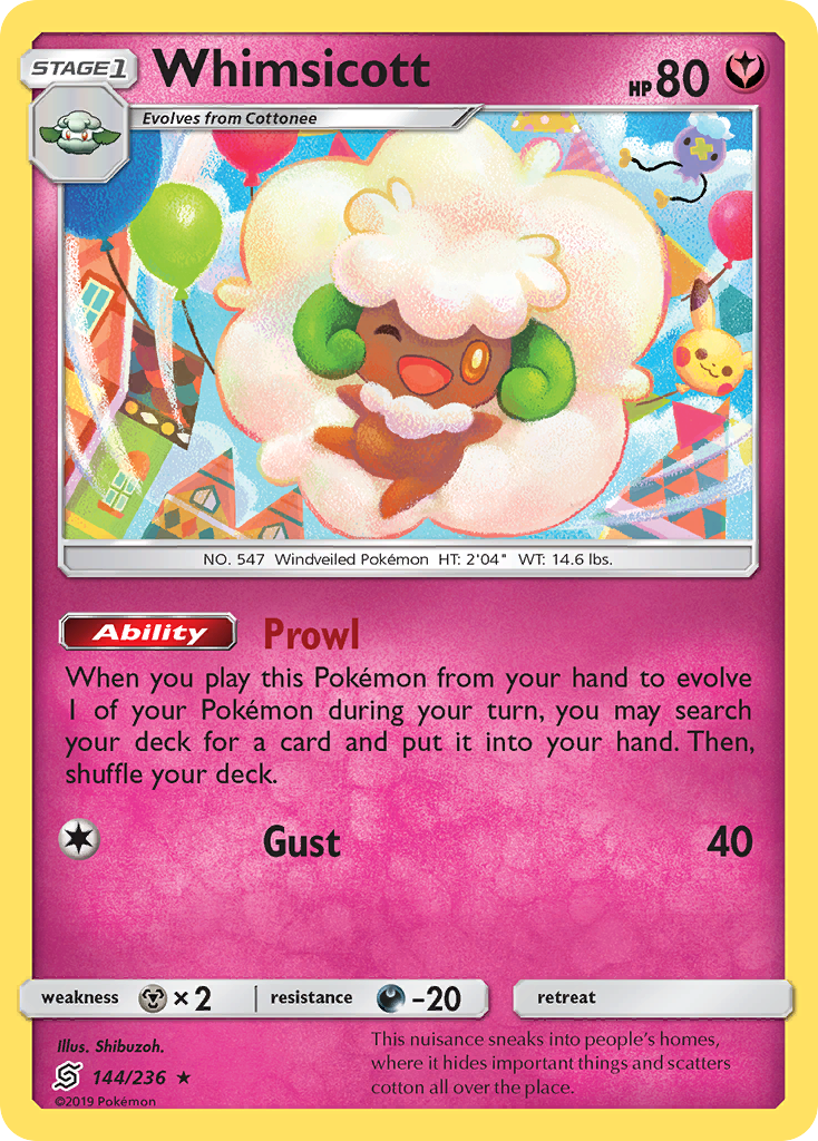 Whimsicott - Unified Minds SET-144