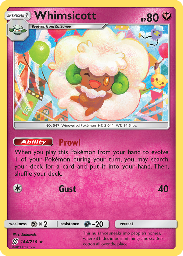 Whimsicott - Unified Minds SET-144