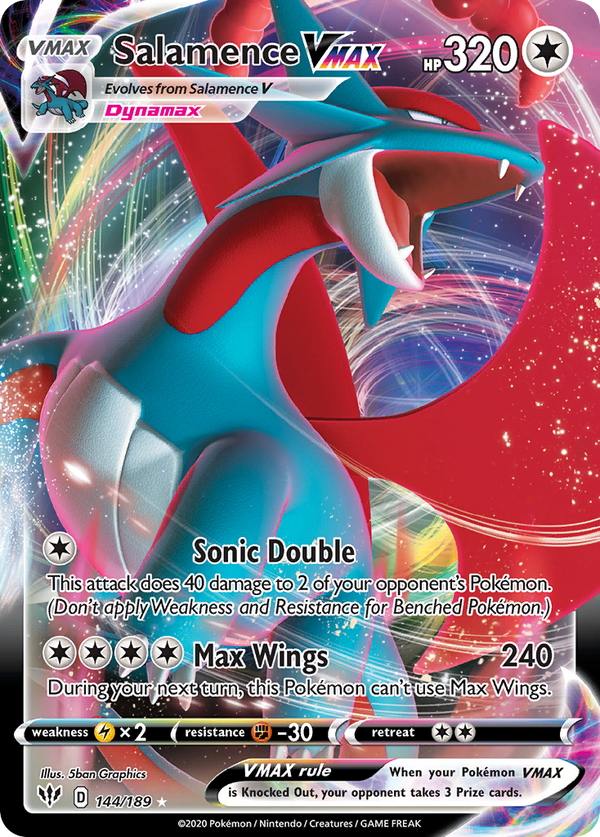 Salamence VMAX - Darkness Ablaze SET-144