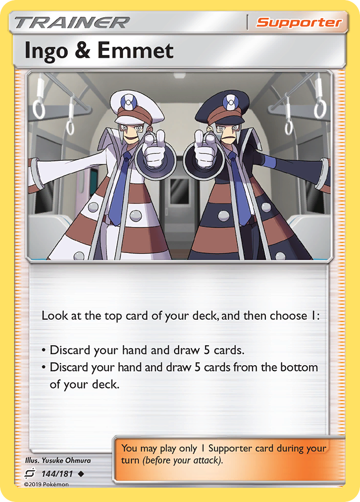 Ingo & Emmet - Team Up SET-144