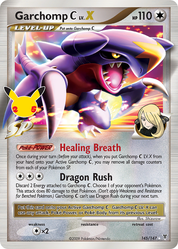 Garchomp C LV.X - Celebrations: Classic Collection SET-145_A
