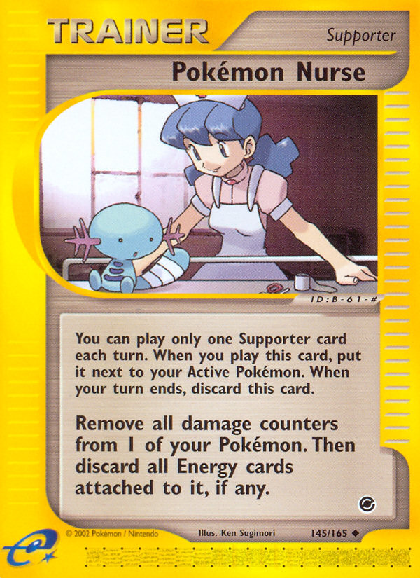 Pokemon Nurse - Expedition Base Set SET-145