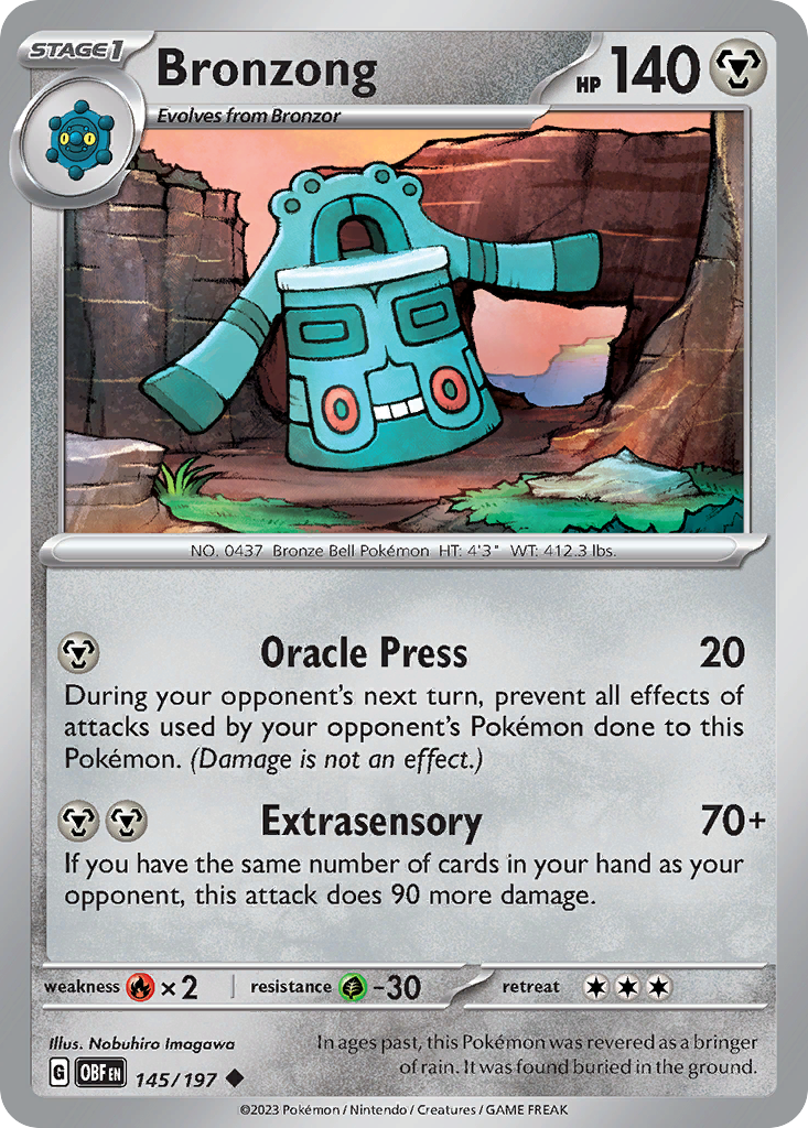 Bronzong - Obsidian Flames SET-145