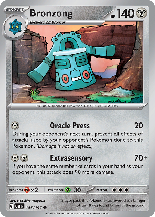 Bronzong - Obsidian Flames SET-145