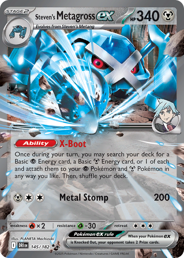 Steven's Metagross EX - Destined Rivals SET-145
