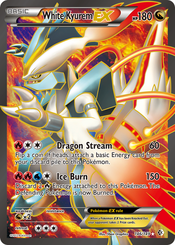 White Kyurem-EX - Boundaries Crossed SET-146