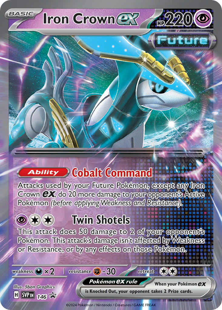 Iron Crown EX - Scarlet & Violet Black Star Promos SET-146