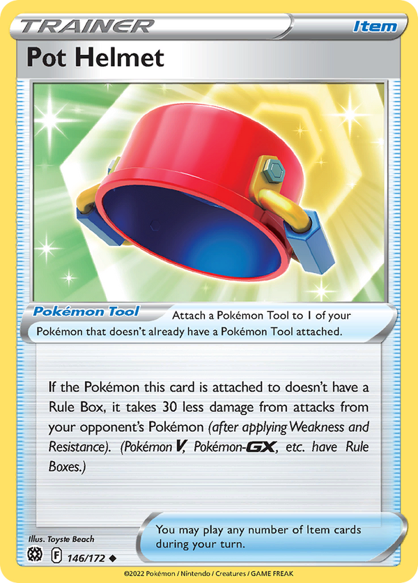 Pot Helmet - Brilliant Stars SET-146