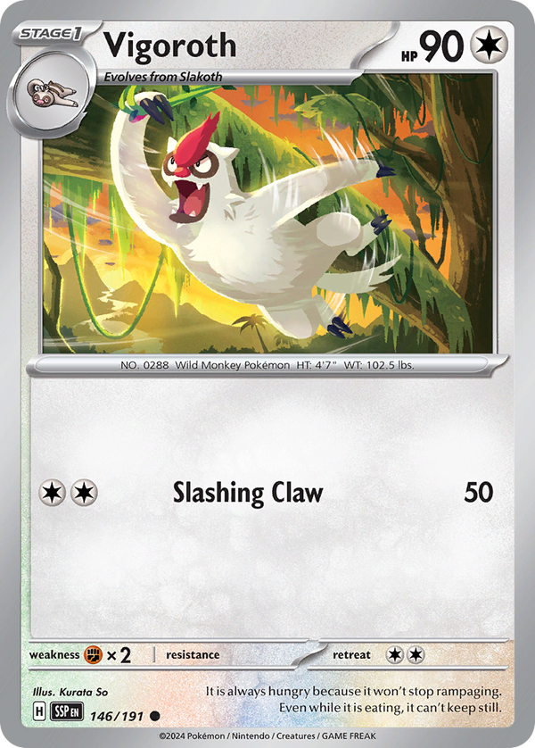 Vigoroth - Surging Sparks SET-146