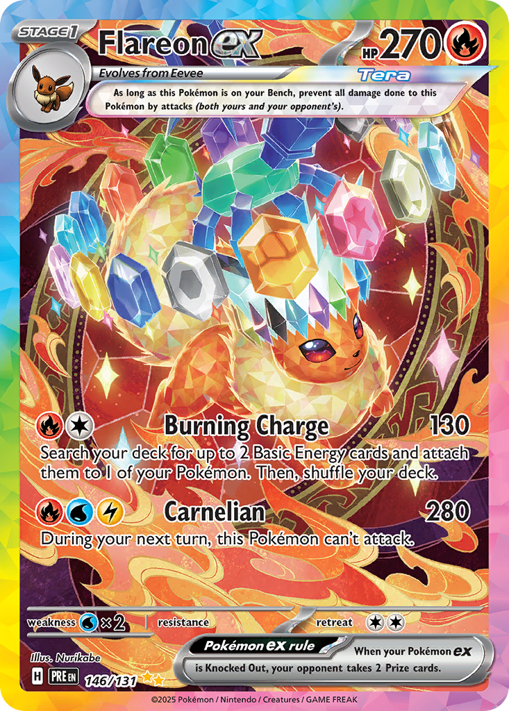 Flareon EX - Prismatic Evolutions SET-146