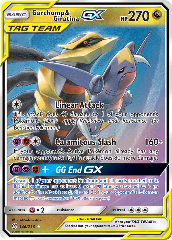 Garchomp & Giratina-GX - Unified Minds SET-146