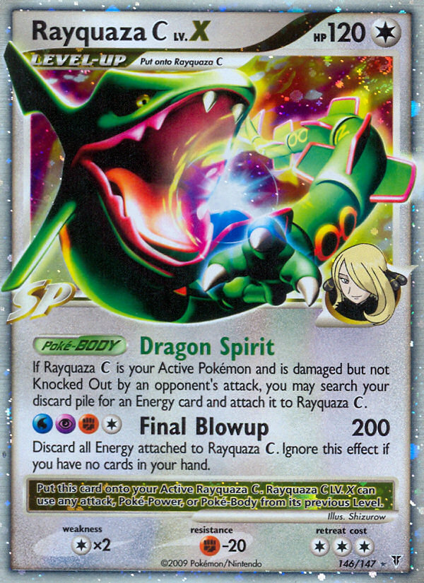Rayquaza C LV.X - Supreme Victors SET-146