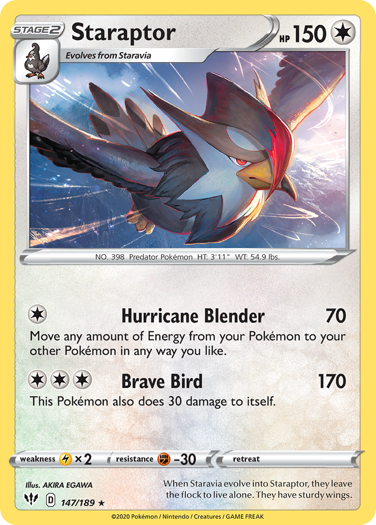 Staraptor - Darkness Ablaze SET-147