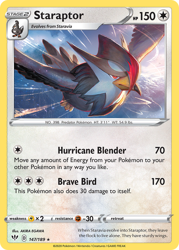 Staraptor - Darkness Ablaze SET-147