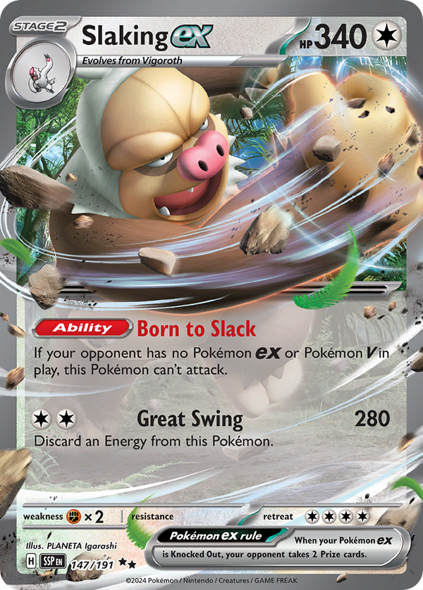 Slaking EX - Surging Sparks SET-147