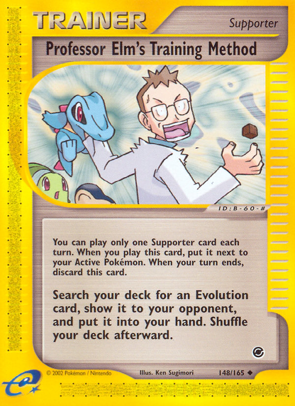 Professor Elm's Training Method - Expedition Base Set SET-148