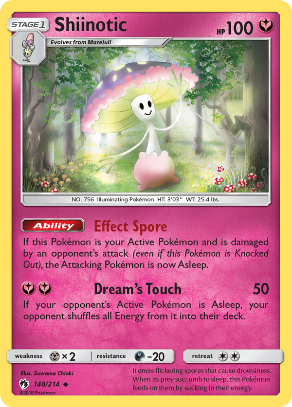 Shiinotic - Lost Thunder SET-148
