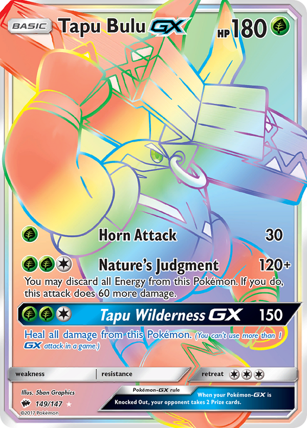 Tapu Bulu-GX - Burning Shadows SET-149