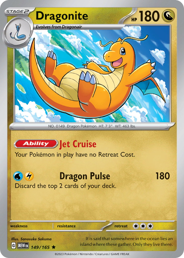 Dragonite - 151 SET-149