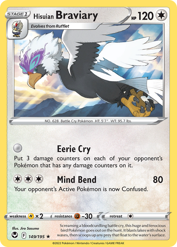 Hisuian Braviary - Silver Tempest SET-149