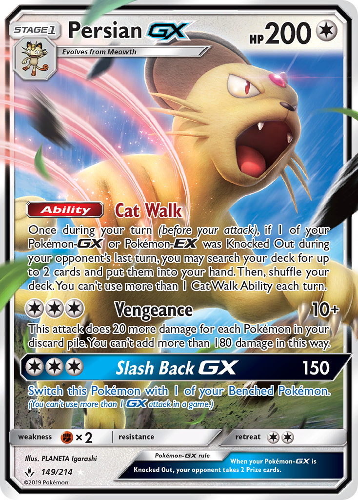 Persian-GX - Unbroken Bonds SET-149