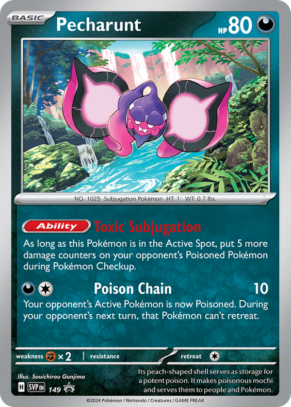 Pecharunt - Scarlet & Violet Black Star Promos SET-149