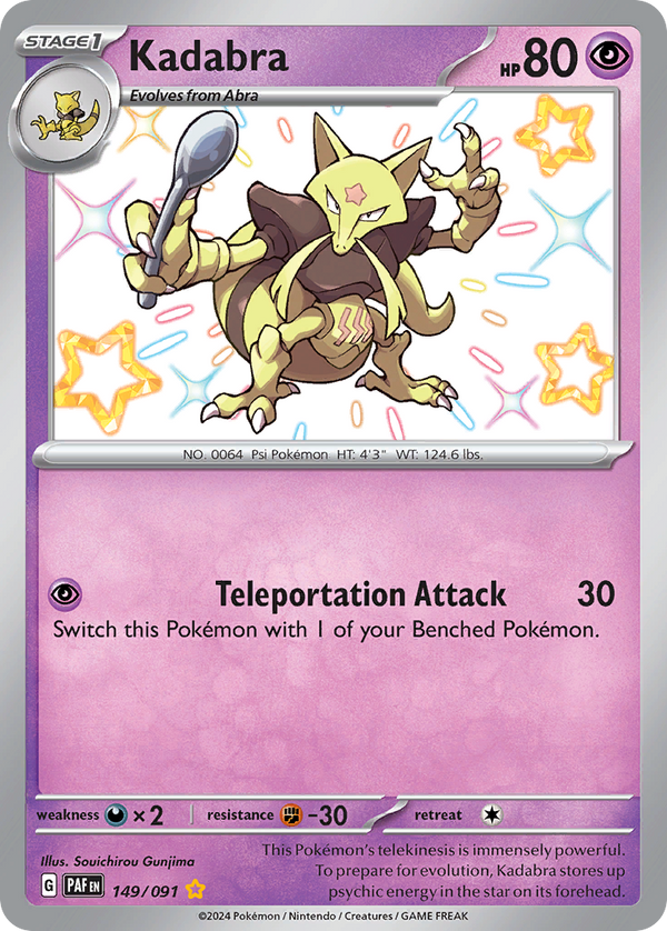 Kadabra - Paldean Fates SET-149