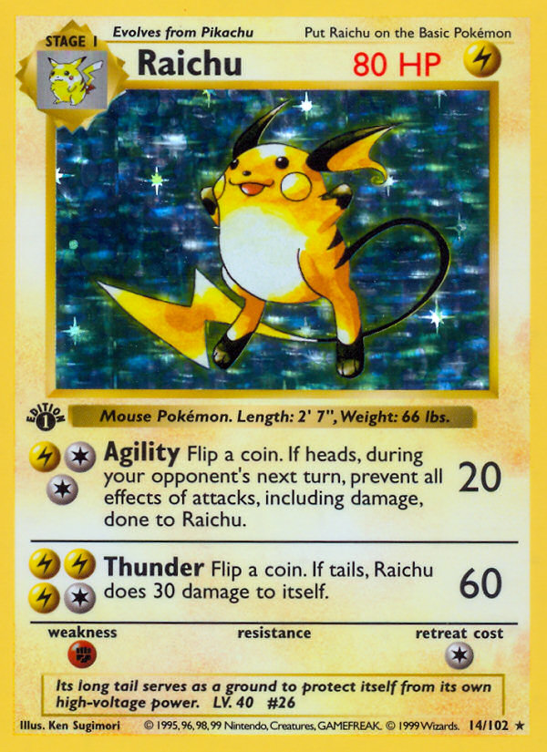 Raichu - Base SET-14