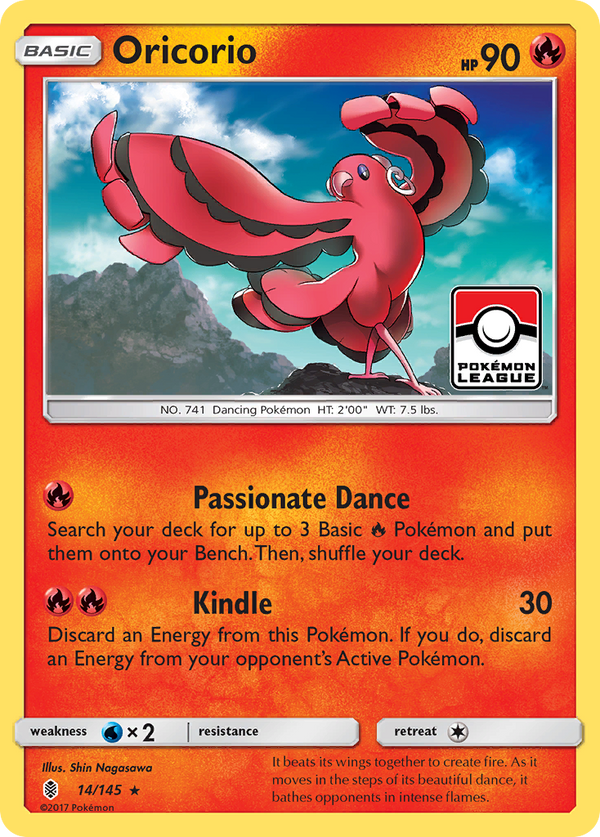 Oricorio - Guardians Rising SET-14