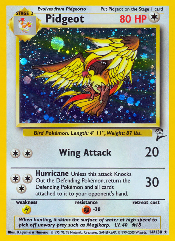 Pidgeot - Base SET 2-14
