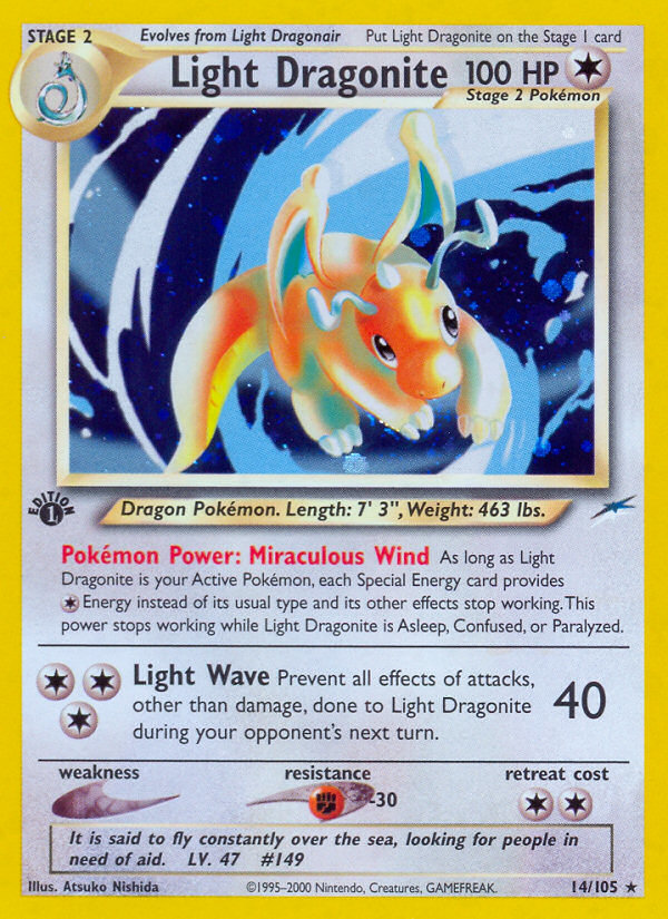Light Dragonite - Neo Destiny SET-14
