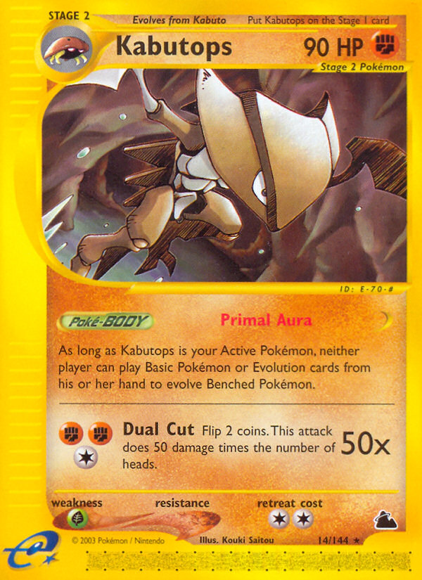 Kabutops - Skyridge SET-14